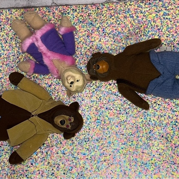 Vintage Disney The Country Bears  McDonald's Happy Meal Toys Plush Set of 3 - Picture 4 of 10